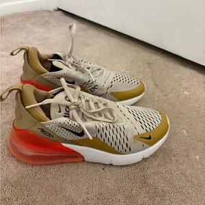 Nike Kids Sneakers - Beige and Orange